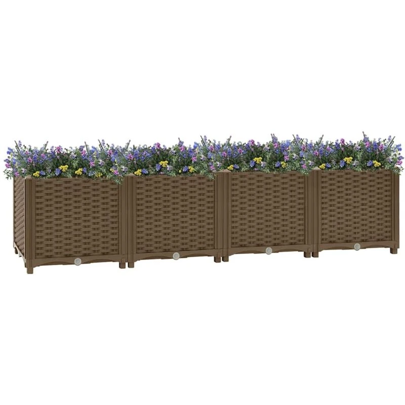 Image of VIDAXL Raised Bed 160x40x38cm Polypropylene Vidaxl 8720286493113