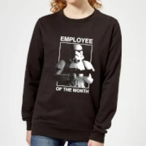 Image of Star Wars Employee Of The Month Womens Sweatshirt - Black