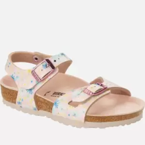Image of Birkenstock Kids Rio Kids Sandals - Pastel Floral - UK 1 Kids