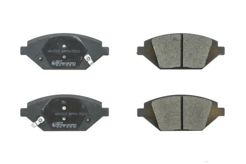 Image of AISIN BPPS-7012 Brake pad set Brake Pad Set,disc brake (402)