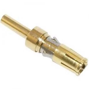 Image of High voltage connector receptacle AWG min. 20 AWG max. 16 Gold on nickel