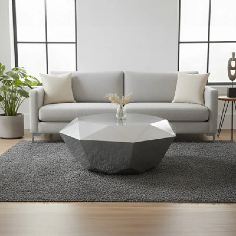 Image of Orsina Allure Diamond Cut Coffee Table
