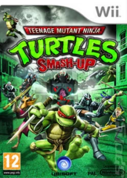 image of Teenage Mutant Ninja Turtles Smash Up Nintendo Wii Game