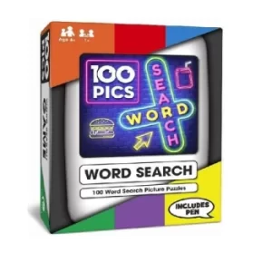 image of 100 PICS: Word Search Card Game