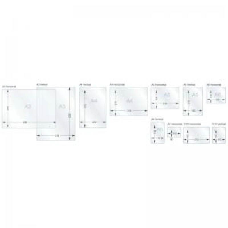 Image of ESE Direct Magnetic Document Storage Pockets A5 Horizontal - pack of 10 MP5H/10 Racking Labels