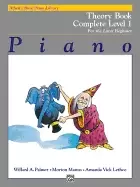 Image of basic piano library piano course theory book complete level 1 for the later