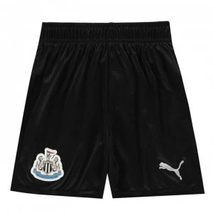 image of Puma Newcastle United Home Shorts 2020 2021 Junior - Black