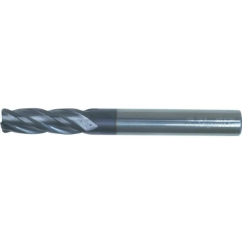 Image of Series 86 8.00X1.5MM Carbide 4 Flute Plain Shank Corner Radius End Mil - Swisstech