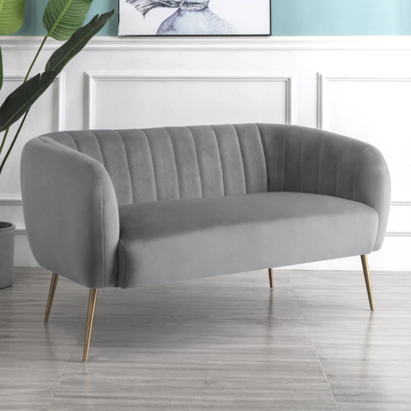 Image of Artemis Home Matilda 2 Seat Sofa in Grey Size: 2 Seater Grey Unisex 2 Seater