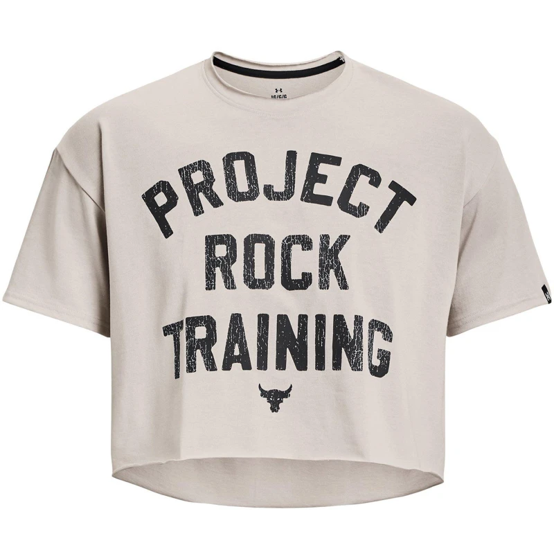Image of Under Armour Pjt Rck Cutoff T - Grey Grey S