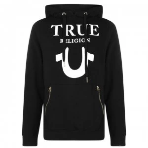 image of True Religion Zip Hoodie - Black