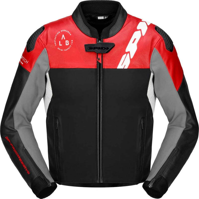 Image of Spidi DP Progressive Hybrid Jacket Red Size 62