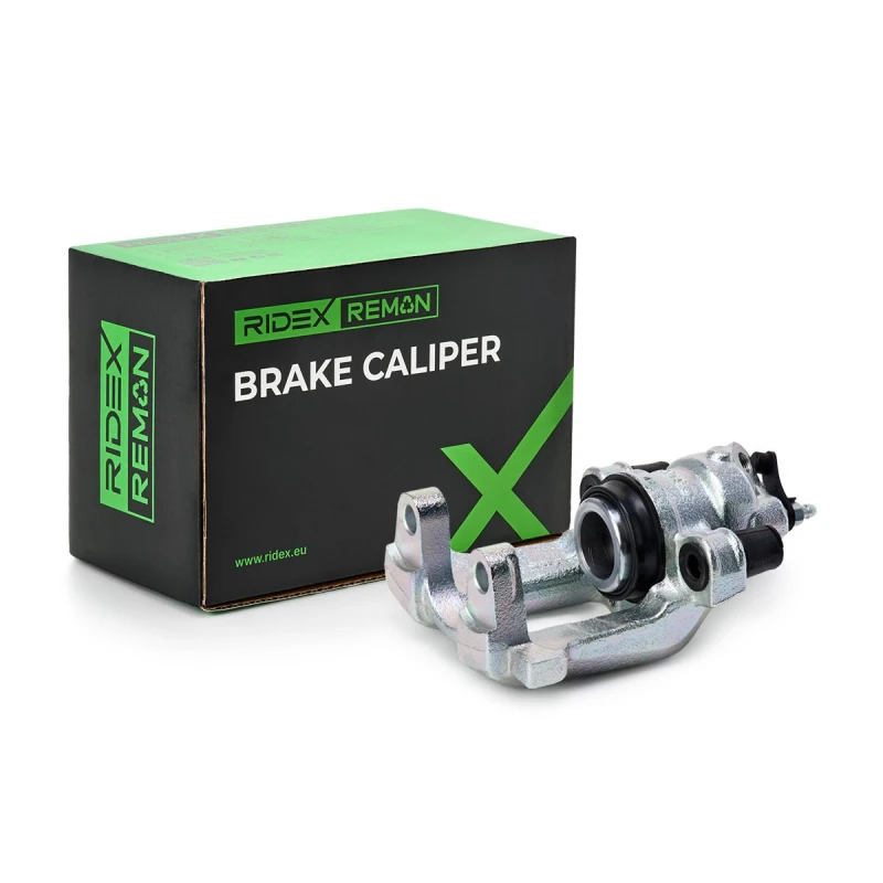 Image of RIDEX REMAN 78B0927R Brake caliper Rear Axle, without holder, with holding frame Brake Caliper (78)