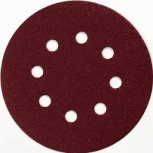 Image of Makita P-43561 Router sandpaper Hook-and-loop-backed Grit size 100 (Ø) 125mm 10 pc(s)
