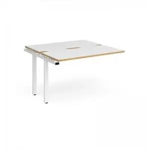 Image of Adapt add on unit single 1200mm x 1200mm - white frame and white top