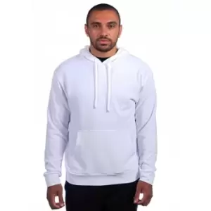 image of Next Level Unisex Adult Sueded Hoodie (XL) (White)