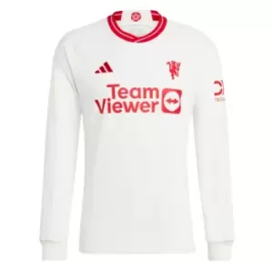 Image of 2023-2024 Man Utd Long Sleeve Third Shirt