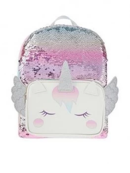 image of Monsoon Girls Whispie Wings Sequin Backpack - Multi