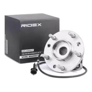 Image of RIDEX Wheel bearing kit 654W1109 Wheel hub bearing,Wheel bearing CHEVROLET,GMC,Blazer S10 II,BLAZER S10,S10 Pick-up,S10 Extended Cab Pickup