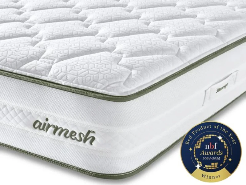 Image of Silentnight Airmesh Mirapocket 1600 3ft Single Mattress