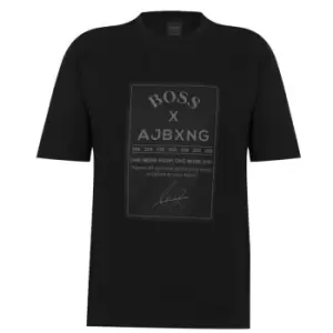 Image of Boss Talboa T Shirt - Black