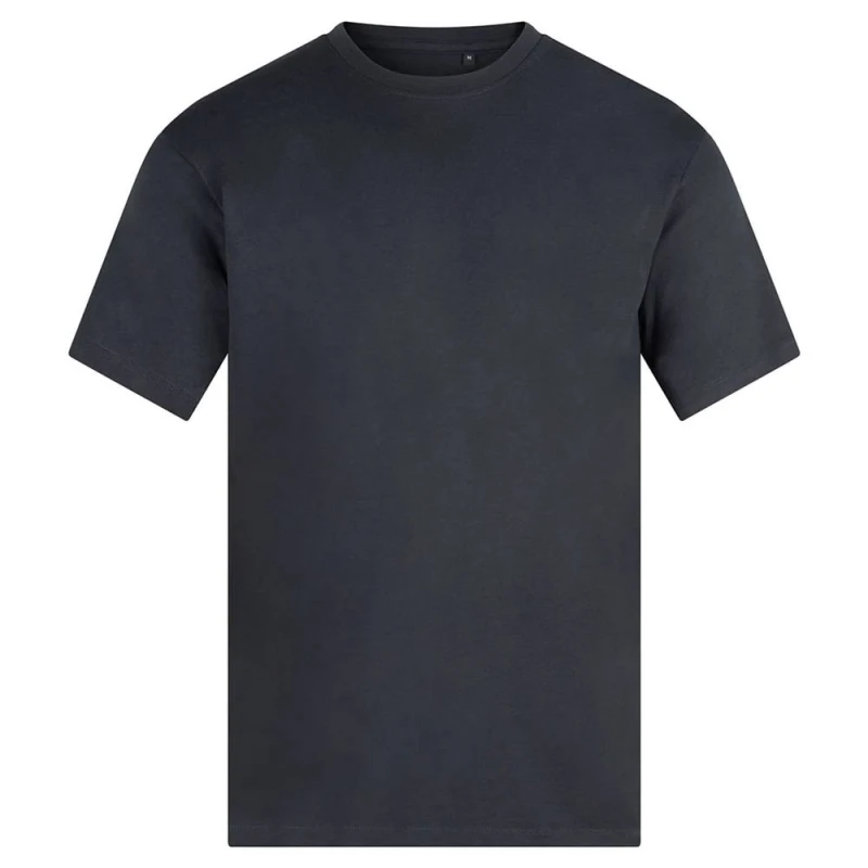 Image of Anthem Mens Midweight T-Shirt in Dark Grey Size: Large Dark Grey Male L