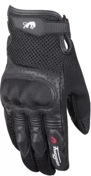 Furygan TD12 Ladies Motorcycle Gloves, black, Size S for Women, black, Size S for Women