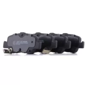 Image of RIDEX Brake pad set Rear Axle 402B0184 Brake pads,Brake pad set, disc brake TOYOTA,HYUNDAI,LEXUS,AURIS (NRE15_, ZZE15_, ADE15_, ZRE15_, NDE15_)