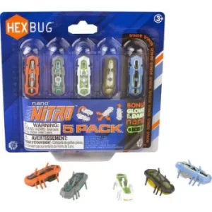 Image of HexBug Nano Nitro 5-Pack Toy robot