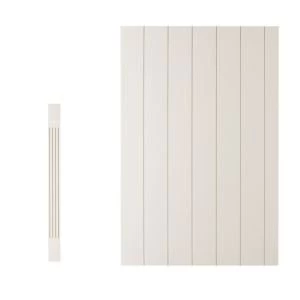 Image of Cooke Lewis Carisbrooke Square base pilaster kit H900mm W115mm D590mm