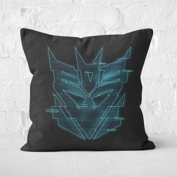 image of Transformers Decepticon Square Cushion - 60x60cm - Soft Touch