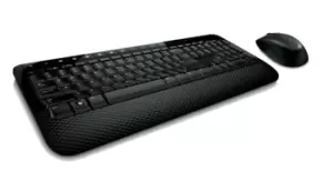 Image of Microsoft 2000 keyboard Mouse included RF Wireless QWERTZ German Black