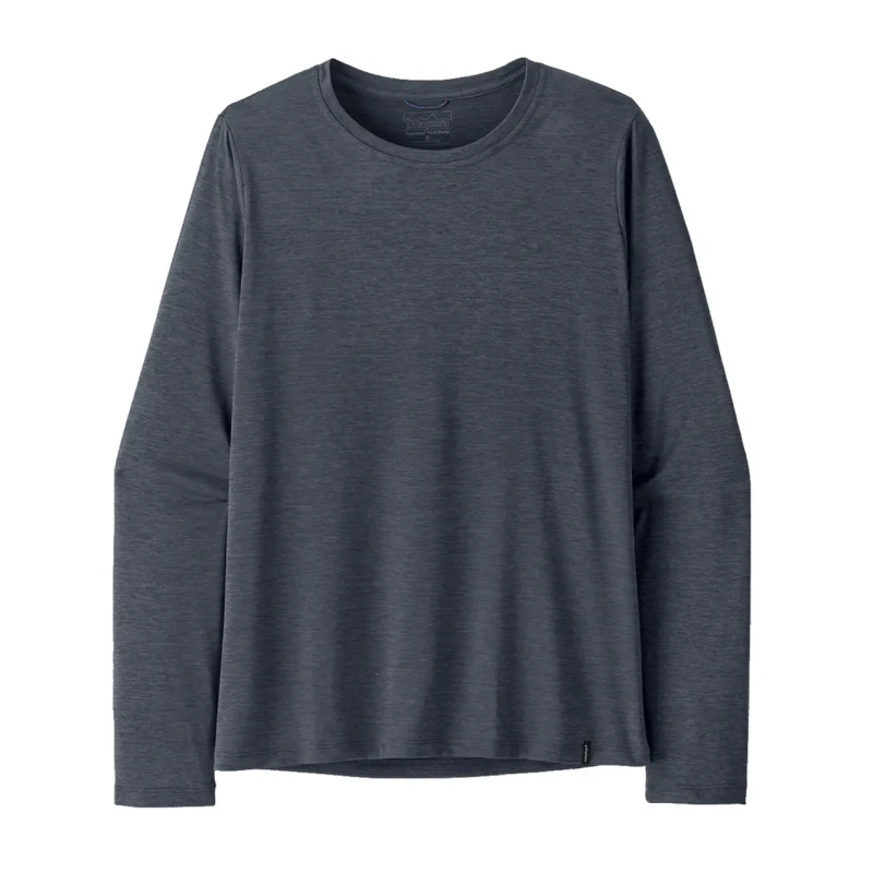 Image of Patagonia Womens long sleeve T-Shirt Patagonia Cap Cool Daily Bleu Female XS