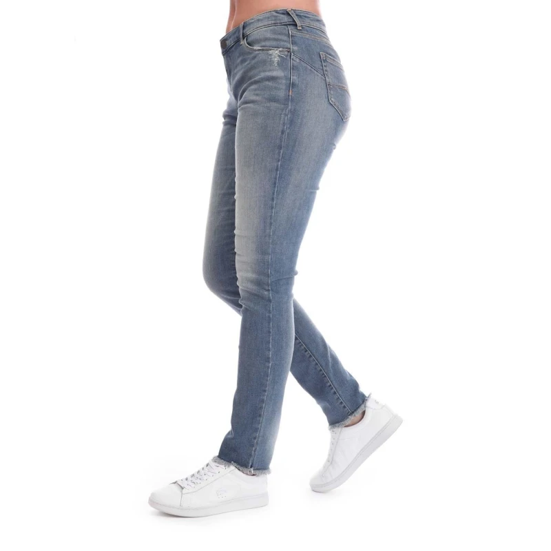 Image of Emporio Armani J23 Slim-Fit Jeans - Blue Blue 25R