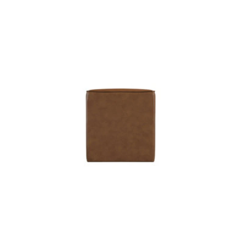 Image of LPD Bronx Tan Faux Leather Side Table