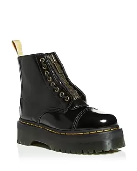 image of Dr. Martens Womens Vegan Sinclair Platform Combat Boots