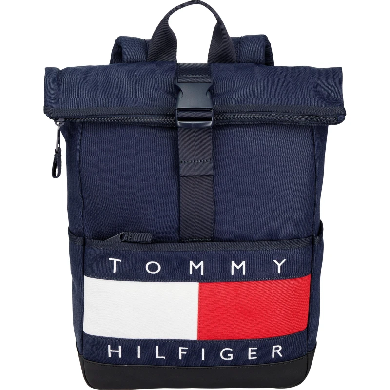 Image of Tommy Hilfiger Heritage Backpack Back Packs One Size Blue 71038618000