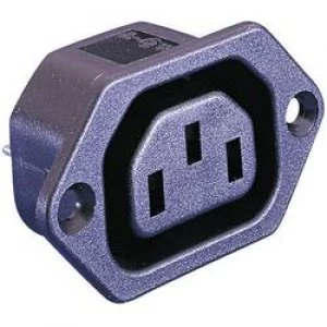 Image of IEC connector C13 Series mains connectors PX Socket vertical vertical