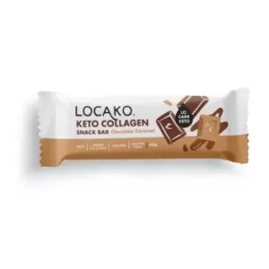 image of Locako Keto Collagen Snack Bar Chocolate Caramel 40g