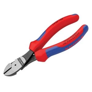 Image of Knipex High Leverage Diagonal Cutters Multi-Component Grip 160mm (6.1/4in)