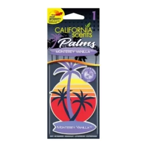 image of California Car Scents Monterey Vanilla Car Air freshener (Case Of 6)