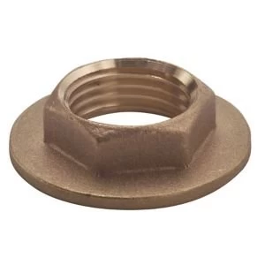 image of Plumbsure Brass Flanged Backnut Dia19mm