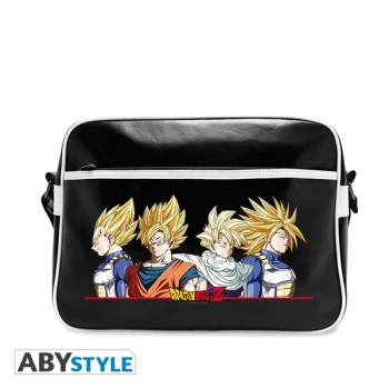 Image of Dragon Ball - Dbz/Super Saiyans Vinyl Messenger Bag