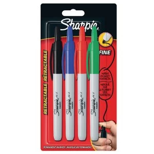 Image of Sharpie Retractable Marker Fine Assorted S810880
