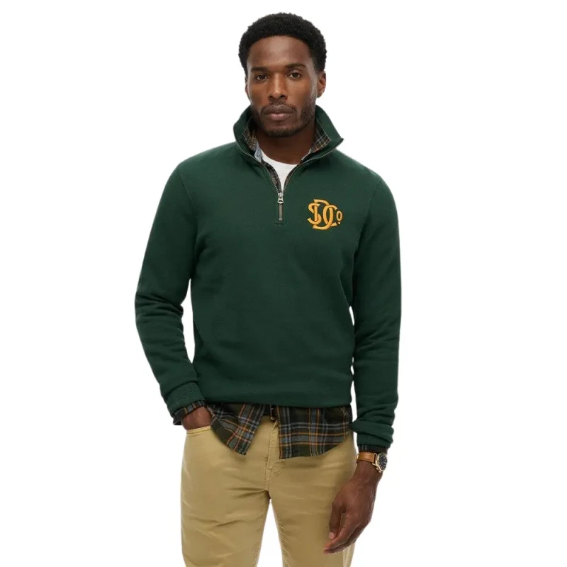 Image of Superdry Half-zip training jacket Superdry Sd&co Vert Male S