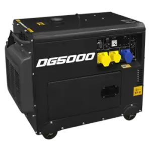 Image of Sealey Diesel Generator - 4-Stroke Engine 5000W 110/230V