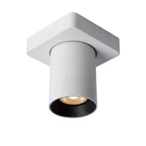 image of Nigel Modern Ceiling Spotlight - LED Dim to warm - GU10 - 1x5W 2200K/3000K - White