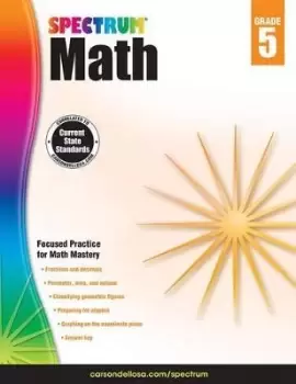 Image of Spectrum Math Workbook, Grade 5 by Spectrum