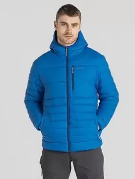 Image of Craghoppers Compresslite VIII Hooded Jacket, Blue Size M Men