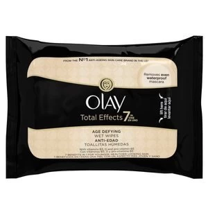 Image of Olay Total Effects 7in1 Age-Defying Wet Cleansing 20 Wipes